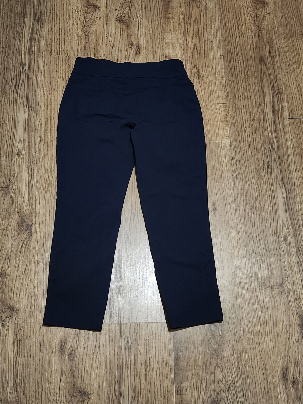 Ruby Rd. Black Pull-On Cropped Ankle Pants - Picture 2 of 6